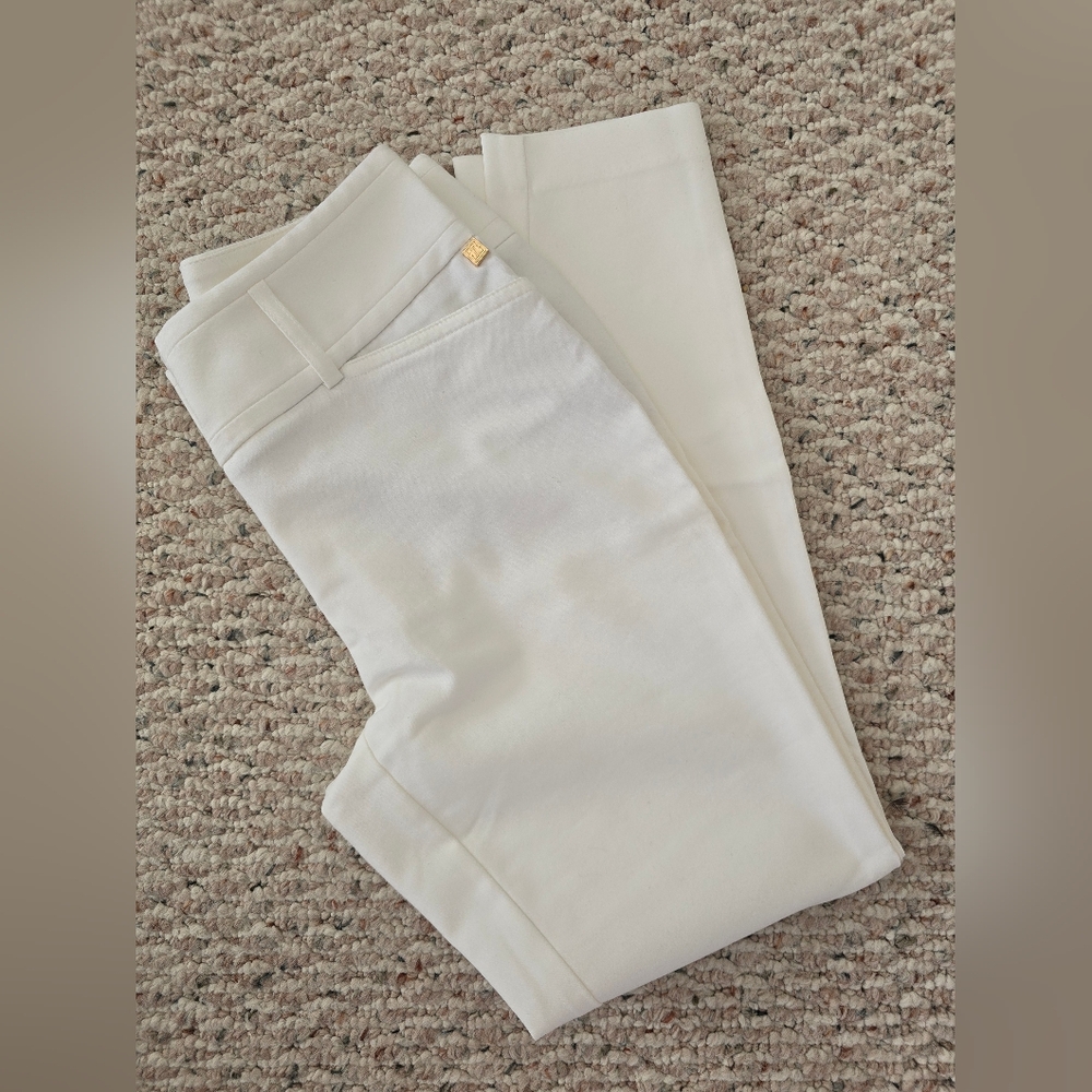 Slim White Pants